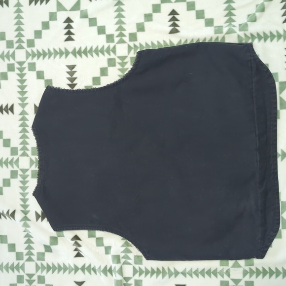 Carhartt Dark Blue Vest with Sherpa Lining - Picture 3 of 3